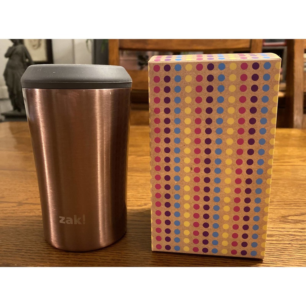 Zak! 4-In-1 Cooler Koozie Keeps Drinks Cold 13oz - Can, Slim, Bottles - Rose